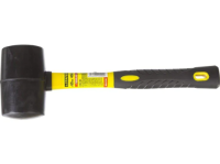 КИЯНКА STAYER 450Г РЕЗИНОВАЯ ЧЕРНАЯ С ФИБЕРГЛАССОВОЙ РУКОЯТКОЙ